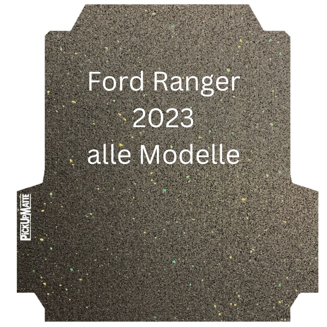 Antirutschmatte Ford Ranger, ab 2023 New Generation - AUSWAHL ALLE LADEFLÄCHENFORMEN