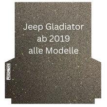 Antirutschmatte Jeep Gladiator (JT) Doppelkabine, ab 2019-heute