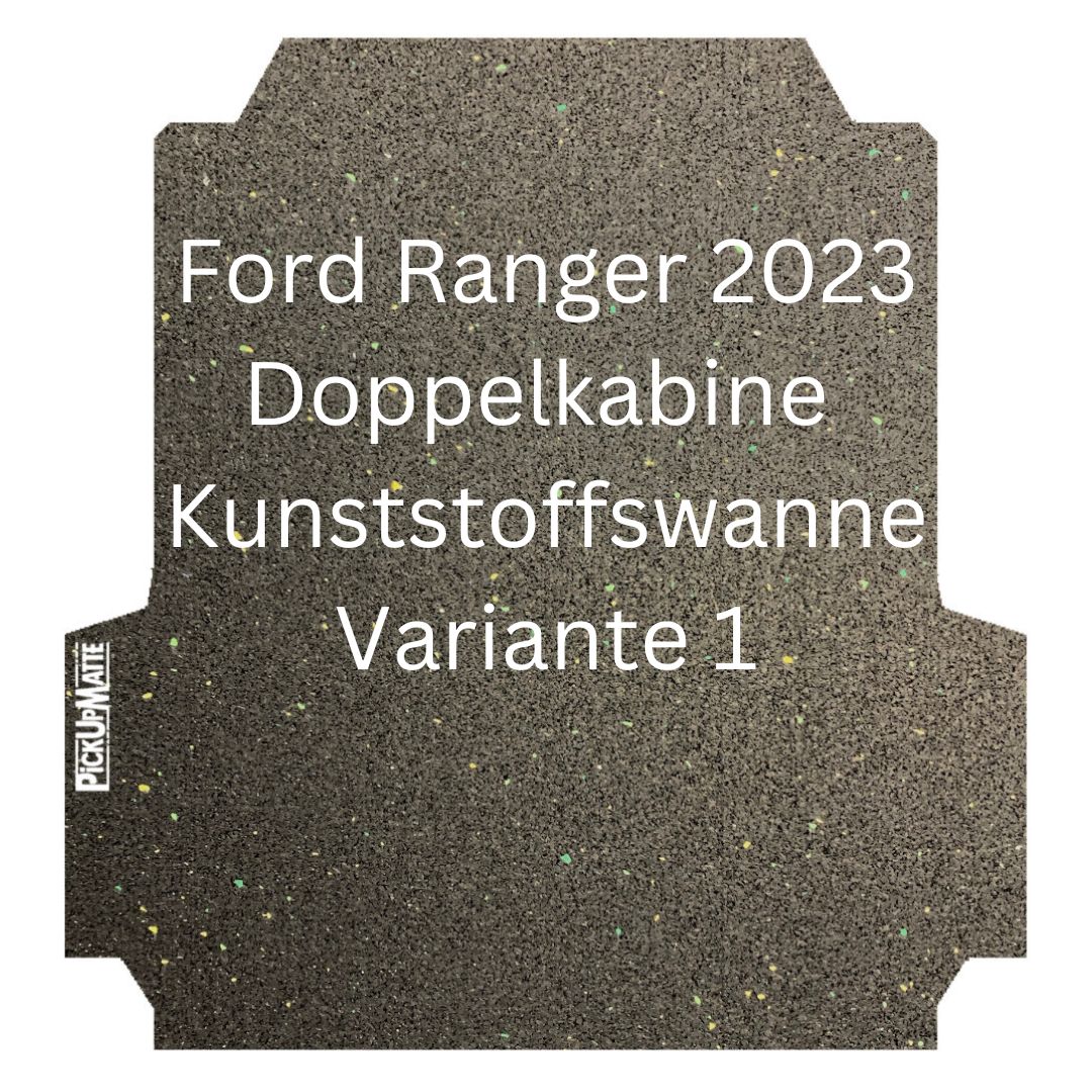 Antirutschmatte Ford Ranger, ab 2023 New Generation - AUSWAHL ALLE LADEFLÄCHENFORMEN