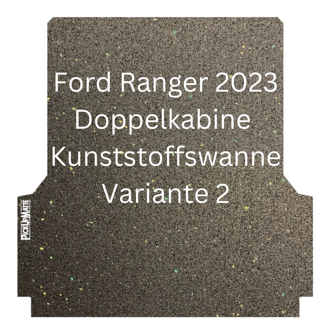 Antirutschmatte Ford Ranger, ab 2023 New Generation - AUSWAHL ALLE LADEFLÄCHENFORMEN