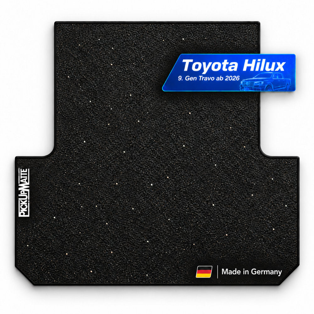 Antirutschmatte Toyota Hilux Travo ab 2026 – NEUES MODELL 9. Generation | PICKUPMATTE