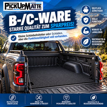 B-Ware - Antirutschmatte Mercedes X-Klasse Doppelkabine mit Blechboden / ohne Kunststoffwanne-Laderaumwanne Xklasse StrongLine 8 – 8 mm