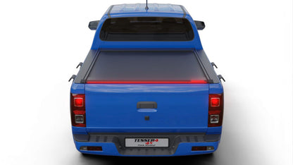 Pickuprollo Tessera Roll+ für DR PK 8 – Laderaumabdeckung aus Aluminium, Schwarz Matt