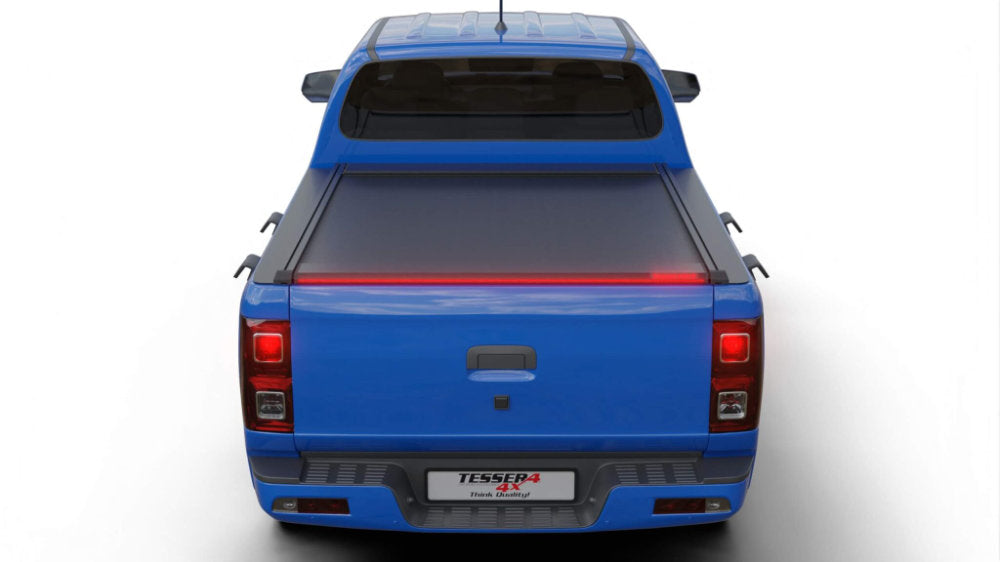 Pickuprollo Tessera Roll+ für Evo Cross 4 – Laderaumabdeckung aus Aluminium, Schwarz Matt