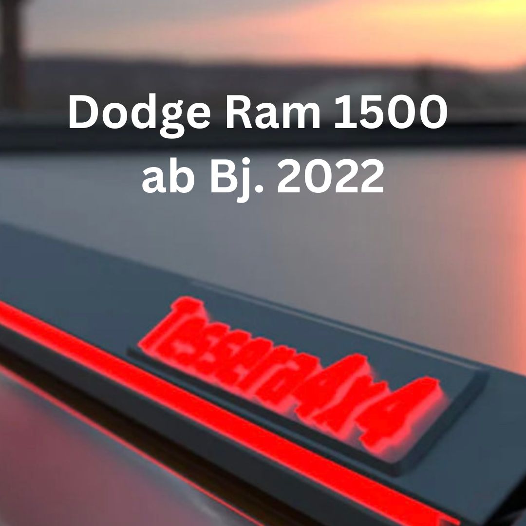 Laderaumrollo Tessera Roll+ Dodge Ram 1500 / 1500 TRX / 1500 CLASSIC, schwarz matt