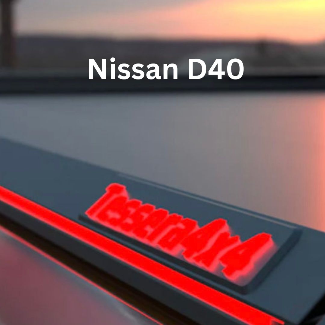 Pickuprollo Tessera Roll+ für Nissan Navara D40 – Laderaumabdeckung aus Aluminium, Schwarz Matt