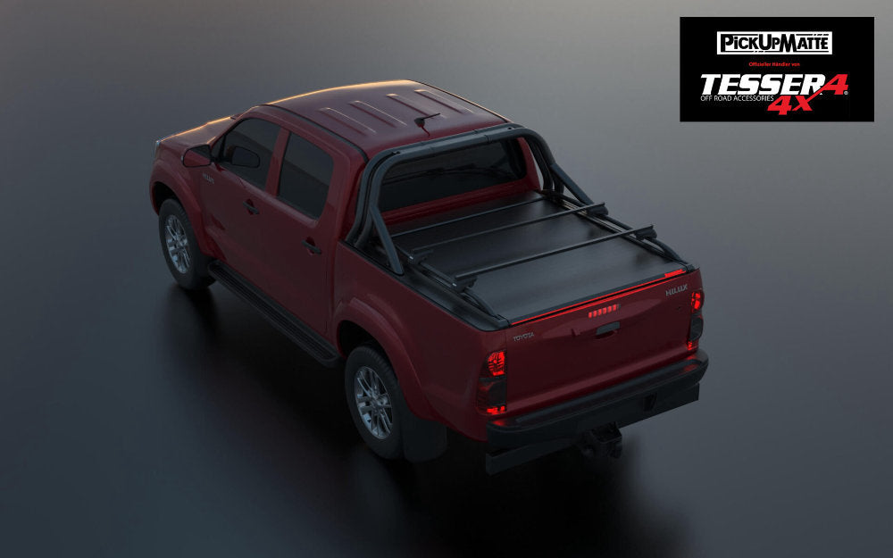 Laderaumrollo Tessera Roll+ Toyota Hilux Revo, 2016 - heute, matt schwarz