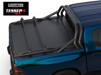 Laderaumrollo Tessera Roll+ Toyota Hilux Revo, 2016 - heute, matt schwarz