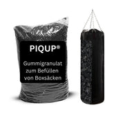 Box Premium Gummigranulat 30 kg, ca. 50 ltr., Füllmaterial für Boxsack Boxbirne Wandschlagkissen Makiwara Maisbirne Boxbirne Schlagbirne Trittsack