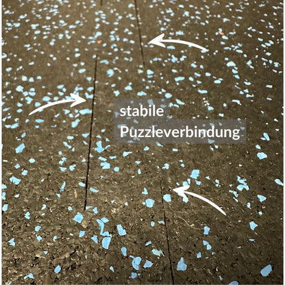 Sportboden Stecksystem 6mm – Perfekte Dämpfung & Schutz für dein Gym