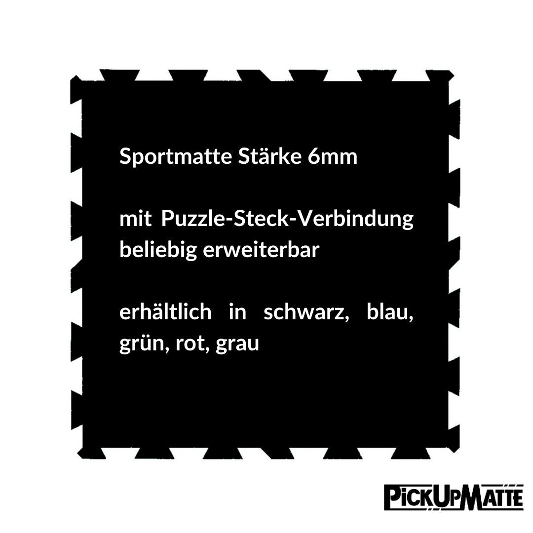 Sportboden Stecksystem 6mm – Perfekte Dämpfung & Schutz für dein Gym
