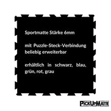 Sportboden Stecksystem 6mm – Perfekte Dämpfung & Schutz für dein Gym