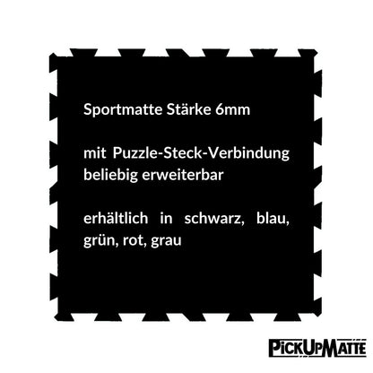 Sportboden Stecksystem 6mm – Perfekte Dämpfung & Schutz für dein Gym