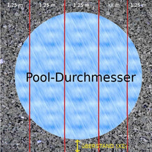 Poolmatte, Poolunterlage für rechteckige Pools