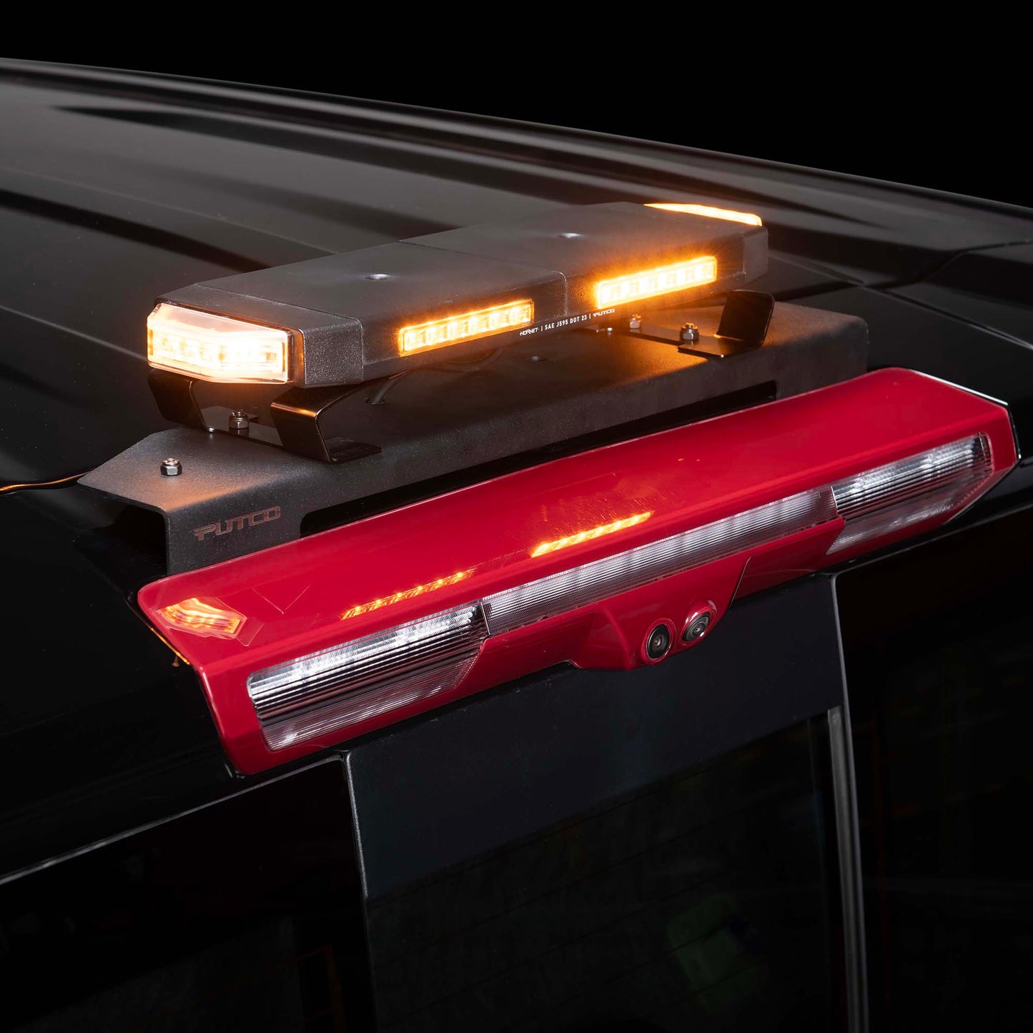 Putco Hornet Amber LED Stealth Rooftop Strobe Light Bar – Warnlichtleiste für Pickups & Nutzfahrzeuge