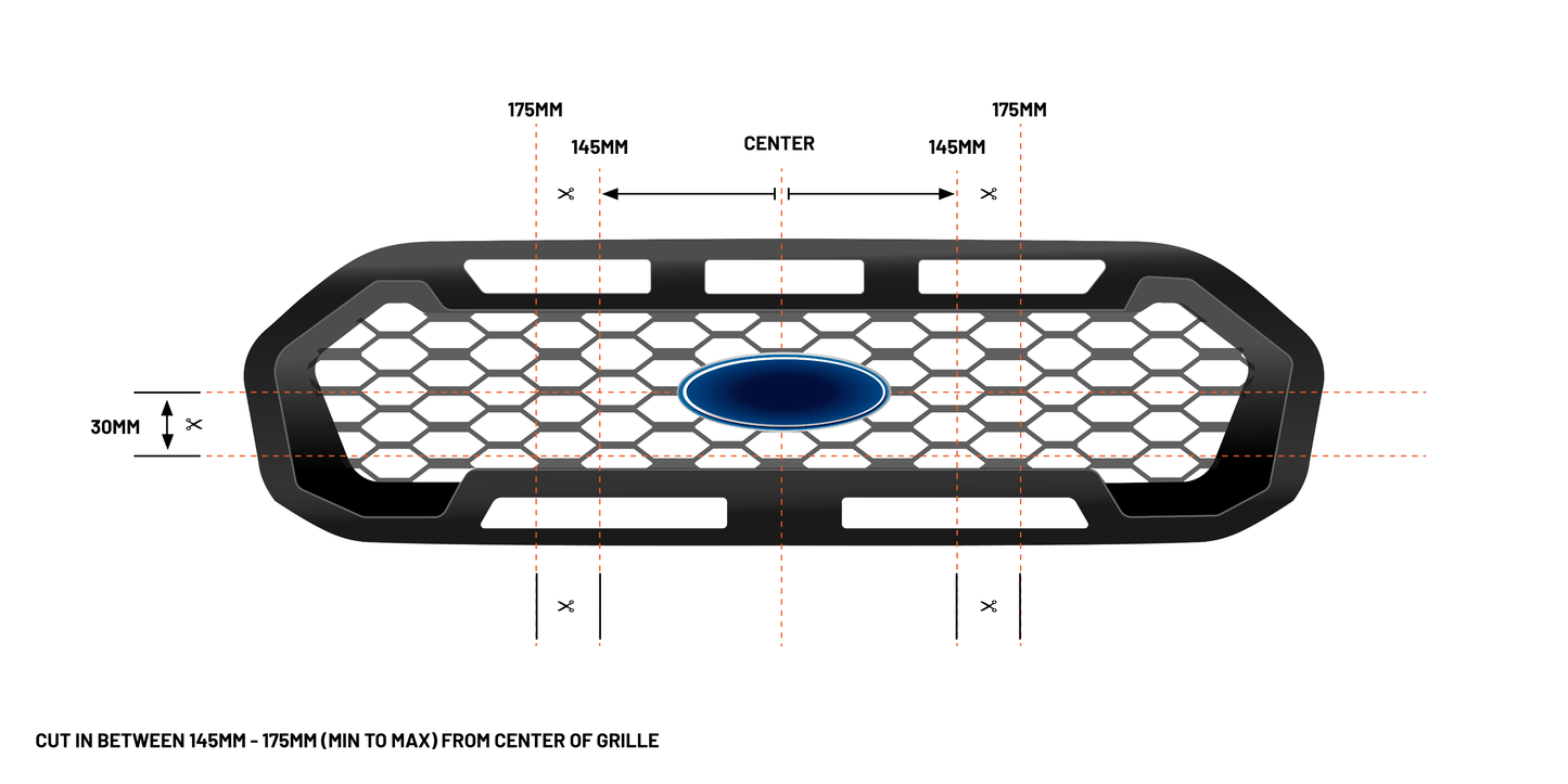 STEDI Ford Ranger & Raptor Rally Bar
