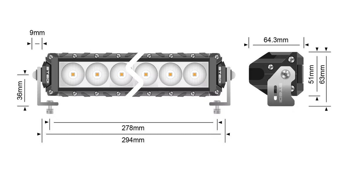STEDI LED – Lightbar ST3K 11.5 Zoll