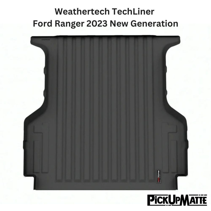 WeatherTech ImpactLiner für Ford Ranger New Generation, ab 2023,  – robuster Ladeflächenschutz für beschichtete Ladefläche oder Blechboden