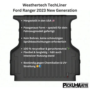 Weathertech TechLiner – Der ultimative Laderaumschutz für deinen VW Amarok