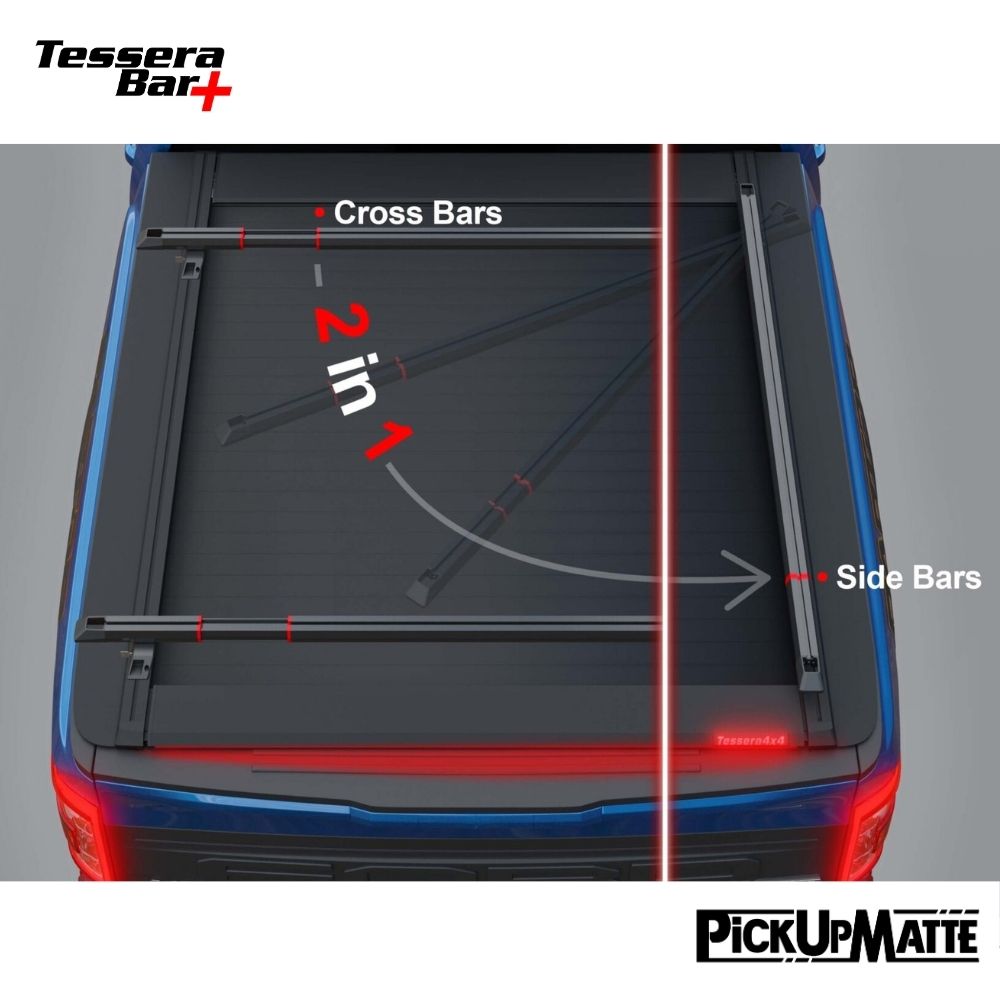 Tessera Bar+ 2-in-1 – Die beste Transportlösung für deinen Pickup!