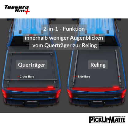 Tessera Bar+ 2-in-1 – Die beste Transportlösung für deinen Pickup!