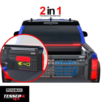 Tessera Divider+ 2-in-1 Kofferaum-/Ladeflächenteiler – DIV001 Black Matt