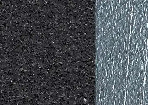 KRAITEC® top alu FiRe – alukaschierte, flammenhemmende Bautenschutzmatte 8 mm
