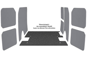 Antirutschmatte Opel Movano, L3, Schiebetür rechts, Heckantrieb + Zwillingsreifen, 2010-2021