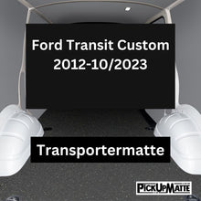 Antirutschmatte für Ford Transit Custom, 2012-10/2023 Verbrenner oder E-Fahrzeug– passgenaue Transportermatte