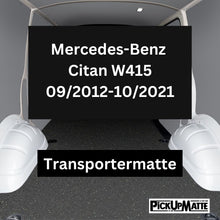 Antirutschmatte Mercedes Citan W415, 09/2012-10/2021