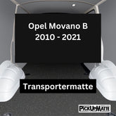 Antirutschmatte Opel Movano B, 2010-2021  - Auswahl alle Modellvarianten