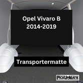 Antirutschmatte Opel Vivaro B Kastenwagen, 2014-2019 - Auswahl alle Modellvarianten
