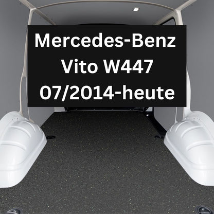 Antirutschmatte für Mercedes-Benz Vito, W447, 07/2014-heute– passgenaue Transportermatte