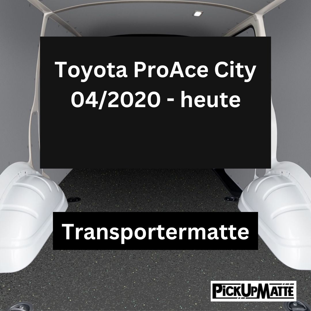 Antirutschmatte für Toyota Proace City Hochdachkombi 04/2020-heute– passgenaue Transportermatte