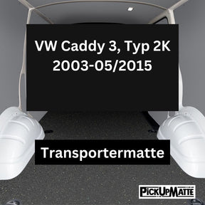 Antirutschmatte VW Caddy 3, Typ 2K, 2003-05/2015 - Auswahl alle Modellvarianten