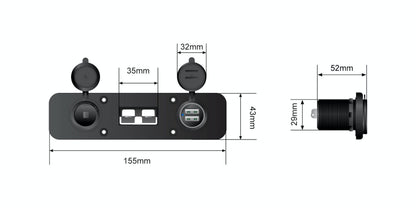 STEDI Anderson Cigarette USB Steckanschluss