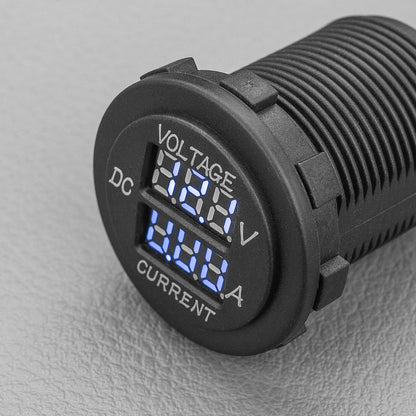 STEDI Dual Display 4x4 Volt – Ampere – Meter