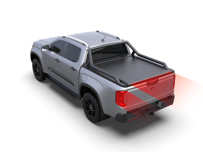 Pickuprollo Tessera Roll+ für VW Amarok – Laderaumabdeckung aus Aluminium, Schwarz Matt