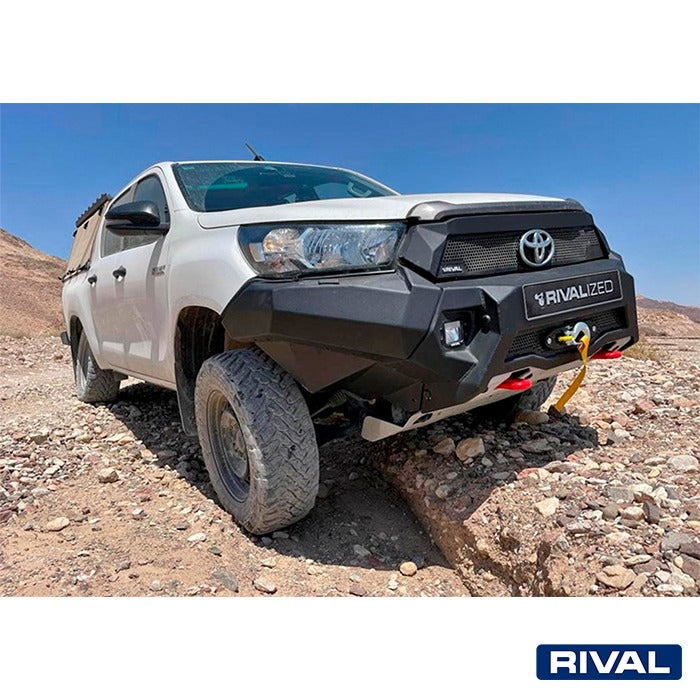 RIVAL Offroad-Frontstoßstange für Toyota Hilux 2021- – Aluminium