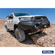 RIVAL Aluminium Offroad Frontstoßstange – ohne LED-Leuchten für Toyota Hilux 2020–2025